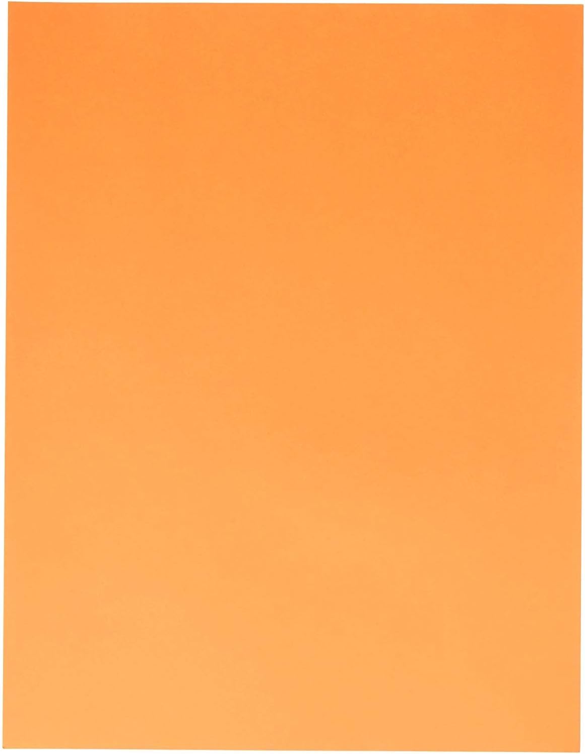 Exact Color Copy Paper, 8-1/2 x 11 Inches, 20 lbs, Bright Orange, Pack of 500 - 87300: Industrial & Scientific