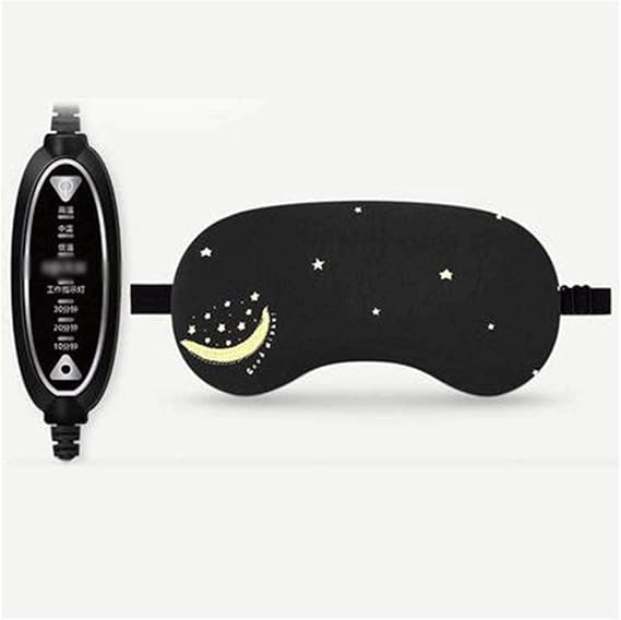 SMX Couple Models Electric Heated Eye Mask, USB Rechargeable Steam Eye