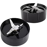 Cross Blades for Magic Bullet MBR-1101, MB1001B, MB1001 Series Blender | Blades Replacement Parts for MB1001A, MB1001B, MB1001C (2 PACK)