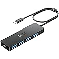 Acer USB C Hub 4 Ports, Multiple USB 3.0 Hub, USBC Splitter for Laptop with TypeC Power Port, Extender for Type C Port Laptop, PC, Desktop and More (2ft)