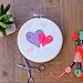Embroidery Hoop Kit for Cross Stitch (6 Pack) | Premium Round Bamboo Hoops | Bulk Adjustable Wooden Circle Set | 3 pcs of 4 inch & 3 pcs of 6 inch Rings