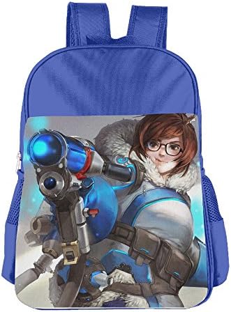 Overwatch Mei Kids School Bag Backpack RoyalBlue Large