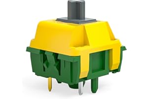 DRAOZA Kailh Canary Switch for Mechanical Keyboard DIY, 5-pin Tactile RGB/SMD MX Switch Pre Lubrication Compatible Cherry MX Switch (Kailh Canary 72pcs)