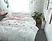 Kids Queen Bedding Sets 3 Piece Soft Cotton Floral Duvet Cover Set Full for Girls Women Reversible Geometric Striped Comforter Cover with Zipper Closure Flower Garden Design,Gift for Teens Children