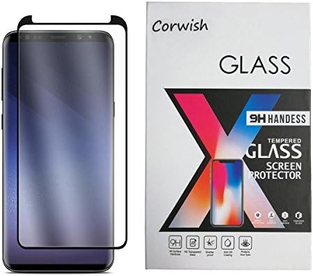 Galaxy S9 Plus Screen Protector, 3D Curved Edge To Edge Case Friendly Full Coverage Tempered Glass Protective Cover Film for 9Plus Samsung S9+ Phone (For S 9+, not for S 9) (Full Adhesive Glue)