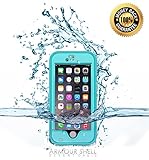 Armour Shell Waterproof Scratch Resistant Protective Case for iPhone 6 Plus - Teal