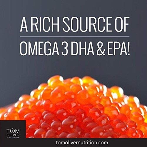 Tom Oliver Nutrition Omega 3 Herring Caviar Premium Marine Omega 3