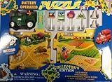 Puzzle Car Set -- Battery Operated Farm Tractor