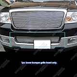 APS F85351A Polished Aluminum Billet Grille Replacement for select Ford F-150 Models