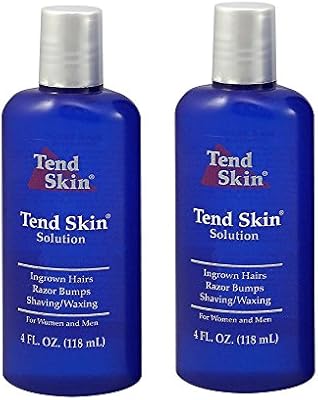 Tend Skin Care Solution For Ingrown Hair Razor Bumps 4 Oz Pack