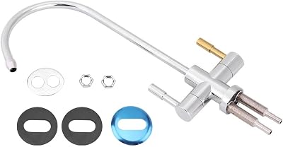 Kuuleyn RO Faucet Brushed Nickel 2-Hole Reverse Osmosis Water Filter Tap