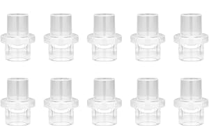 Archer MedTech CPR Mask Replacement One-Way Valves – 10 Pack Universal Fit for Standard CPR Masks – Durable Replacement Valves for First Aid & Training Supplies