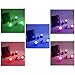 Heyser Submersible Solar Pond Lights, 18 LED RGB Landscape Spotlight Lighting for Outdoor Garden Pool Underwater Decoration