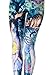 Sunnydate Women's New 2014 Fashion Seamless Printed Alice in Wonderland Leggings, YC-SW-8525, Free Size