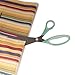 BambooMN Titanium Softgrip Scissors Set for Sewing, Arts, Crafts, Office - 1 set of 3 - Mint Green