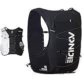 AONIJIE Running Hydration Vest Lightweight & Large Capacity Running Vest for Women Men, Hydration Backpack Fits 6.8" Phones