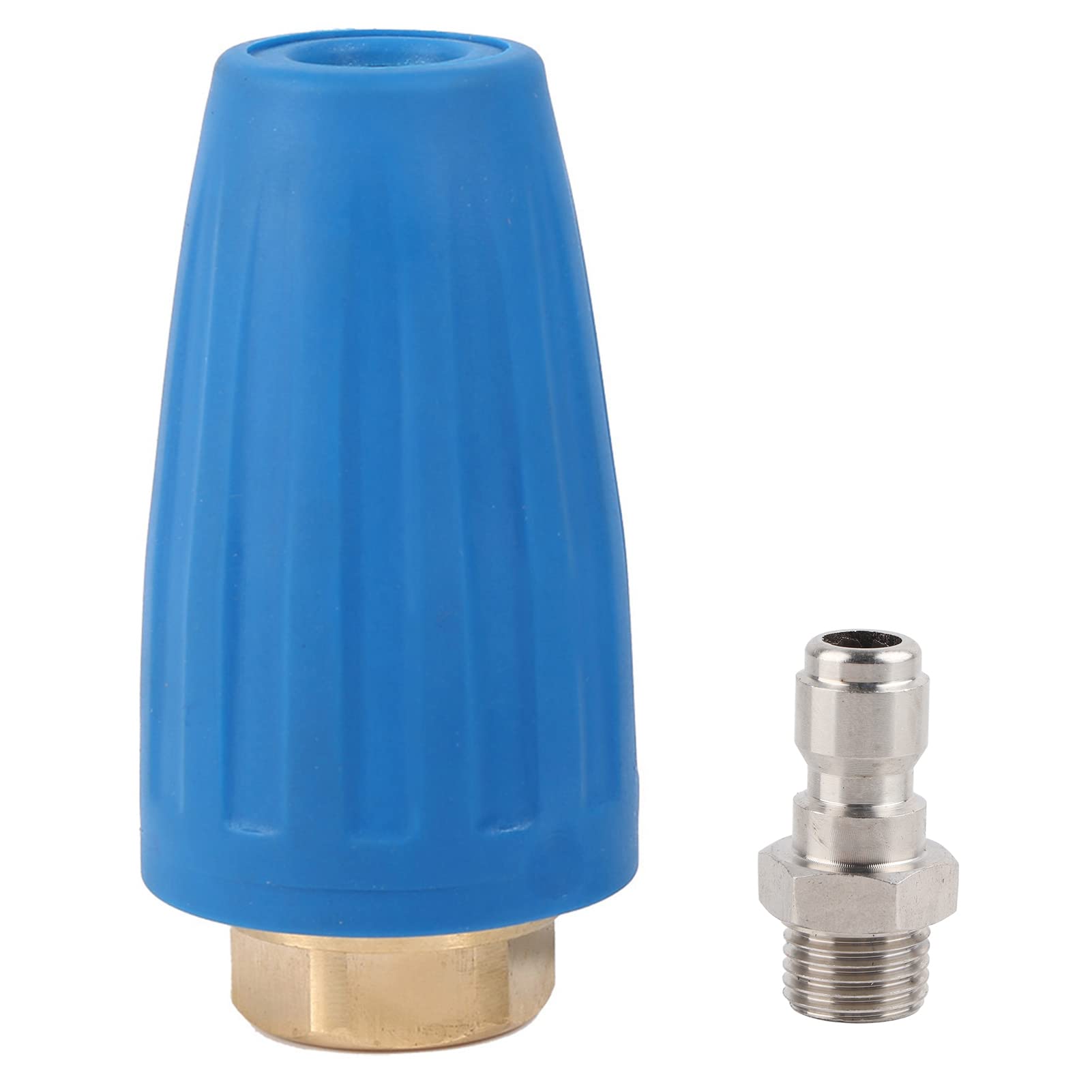 3000 PSI Rotating Spray Turbo Nozzle For High Pressure Washer Cleaner Gun Accessory 1/4" Quick Connect (Size : 2.5)