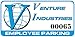 Venture Industries Employee Parking Decal