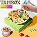 TMABOX Salad Cutter Bowl,Salad Chopper Bowl,Fruit Vegetable Cut Set,Upgraded Salad Make, Fresh Salad Slicer,Approved for Kitchen