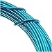 The Beadsmith Anodized Aluminum Wire – 12 Gauge – 39 feet – Turquoise Color – Bendable Craft Wire Used to Jewelry Making, Wire Wrapping, Sculpting, Floral, Modeling and Other DIY Arts & Crafts