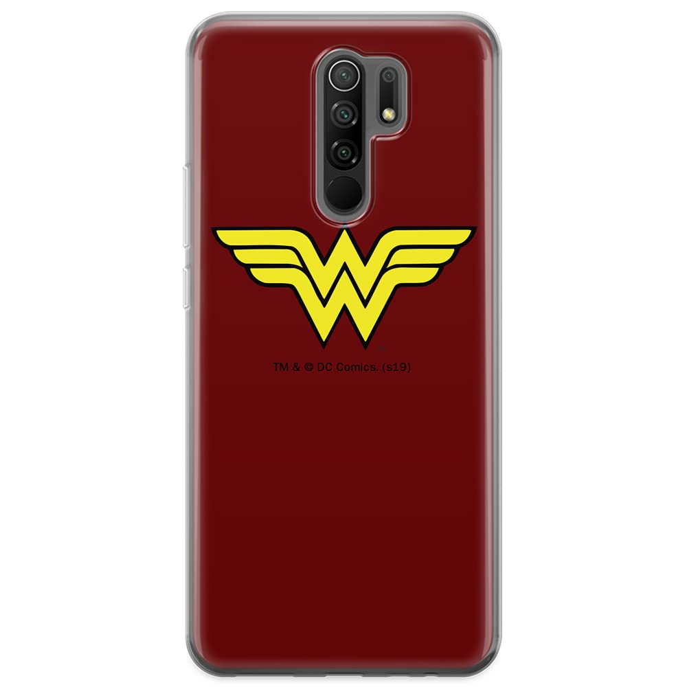 ERT GROUP mobile phone case for Xiaomi REDMI 9 original and officially Licensed DC pattern Wonder Woman 005 optimally adapted to the shape of the mobile phone, case made of TPU