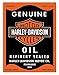 Harley-Davidson Genuine Motor Oil Can Rectangle Tin Sign 17 x 13 Inches 2010631