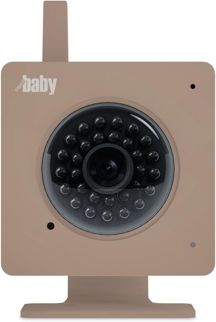WiFi Baby 4: HD Wireless iPhone, iPad, Android Baby Monitor & Nanny Cam DVR. Stay Connected. Anywhere. - Sand Dune