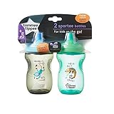 Tommee Tippee 2 Pack 10 Ounce Sportee Bottle - Blue/Teal