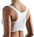 CAREFIX Bella Front Closure Comfort/Sleep Bra #3212, White 2XL