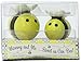 Kate Aspen Mommy and Me Sweet as Can Bee Ceramic Honeybee Salt and Pepper Shakers