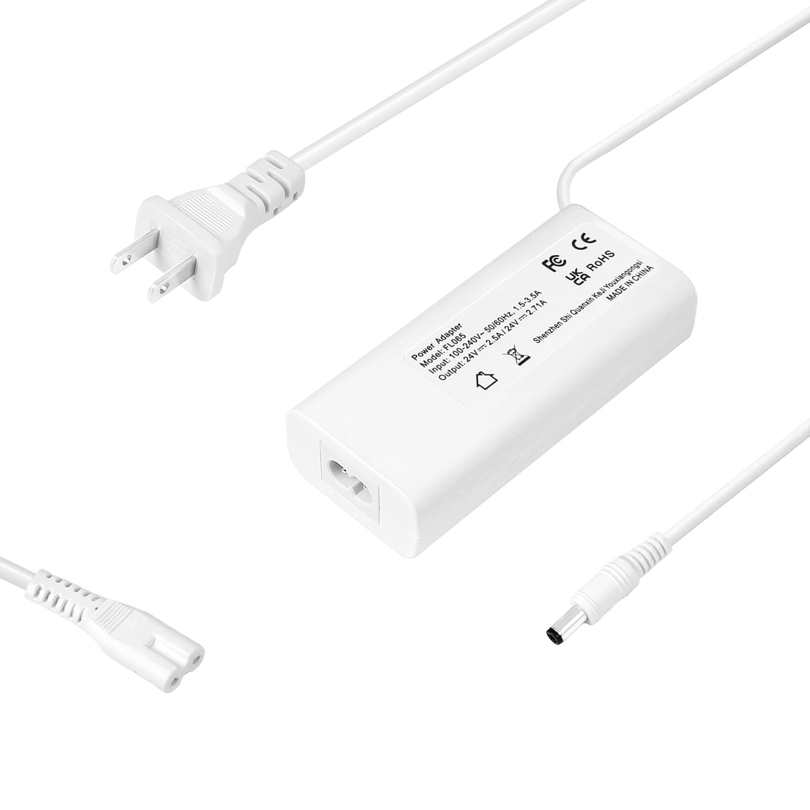 Photo 1 of 24V Power Supply Charger for Cricut Maker 3 CXPL303A CXPL303B CXPL303 TSA066-2402751 Smart Cutting Machine Power Cord