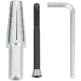 UNICRAFTALE 1Set Expanding Ring Mandrel with Hex Allen Key Steel Ring Stretcher Ring Mandrel for Lathe Heavy Duty Ring Shaper Tool for Ring Turning and Ring Making Ring Size 7-14