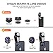 PJ-Since Phone Camera Lens with Bluetooth Selfie Stick Tripod, 9 in 1 Phone Lens Kit-12X Zoom Telephoto Lens+210° Fisheye Lens+25X Macro Lens+120°Wide Angle Lens for iPhone, Samsung, Pixel and More