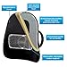 ObusForme Ergonomic Lowback Backrest Support - Helps Relieve Back Pain- Great for Travel & Home/Office/Car/Seat & Wheelchair- Adj Lumbar Cushion– Sciatica Relief- Portable & Comfortable
