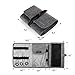 BAGSMART Compact Travel Cable Organizer Portable Electronics Accessories Bag for Various USB, Earphone, Cables, Power Bank, Grey