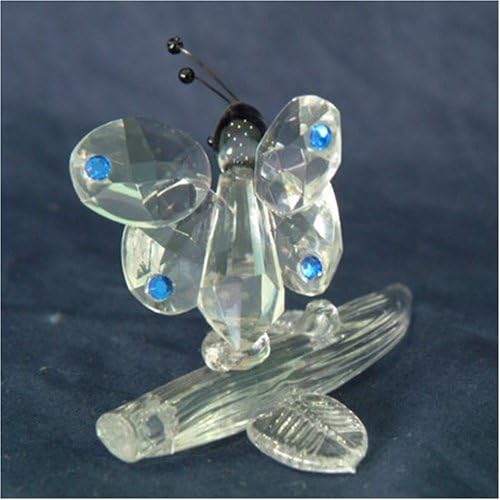 Crystal Butterfly on Branch Amazon.co.uk Kitchen & Home