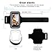 APEKX Cellphone Sports Armband: Super Comfort Fit, Ultra Slim, Soft Lycra, Running Water Resistant for iPhone 6, 6s(4.7-Inch), Galaxy S3/S4, iPhone SE, 5/5C/5S (Black)