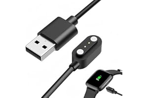 1.9FT Smartwatch Charging Cable, Replacement Magnetic USB Cable, Fast and Easy Charging for Letsfit Willful YAMAY SW023 ID205