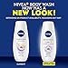 NIVEA Care and Cashmere Moisturizing Body Wash 16.9 Fluid Ounce (Pack of 3)