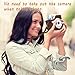Fintie Protective Case for Fujifilm Instax Mini 25 26 Instant Camera - Premium Vegan Leather Bag Cover with Removable Strap - Vintage Brown