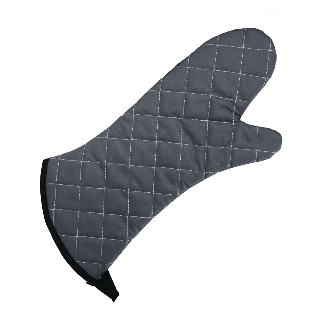 Vogue Flame Retardant Charcoal Oven Mitt 17" - Heat Resistant Oven Gloves for Cooking, Baking CL582