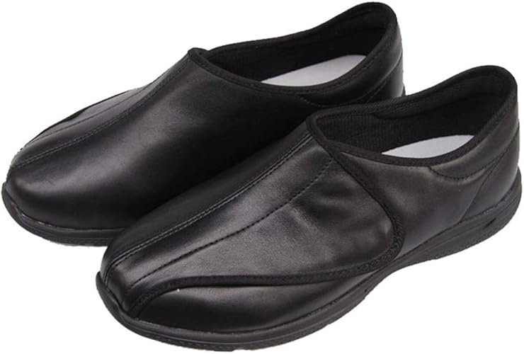 mens extra wide leather sandals