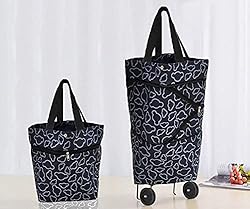 Foldable Shopping Bag Collapsible Trolley Bags