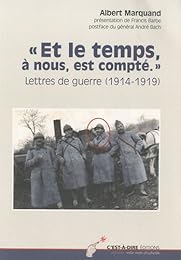 " Et le temps, à nous, est compté"