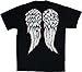 The Walking Dead Daryl Faux Patch & Wings Adult T-shirt 2XL