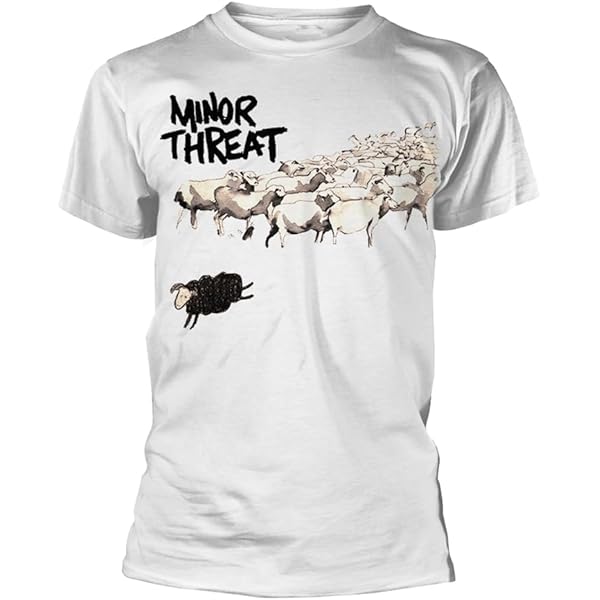 MINOR THREAT Out of Step Tシャツ 赤ライン MINOR THREAT Out of Step Tシャツ 赤ライン 【公式通販】