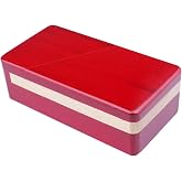 DC-BEAUTIFUL Impossible Puzzle Master Secret Opening Wooden Red Magic Box with Secret Drawer - Mysterious Gift Puzzle