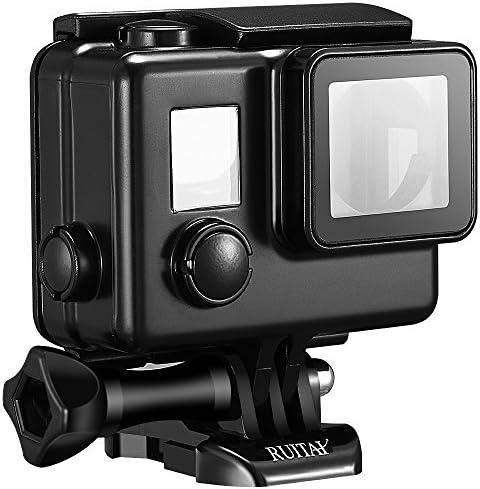 Waterproof Housing, RUITAI Diving Housing Protective Case with Touch Backdoor for Gopro Hero 4 Sport Camera-Underwater 40 Meters