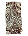 M&F Western 09048 Adult's Silk Wild Rag Paisley Brown 42-in x 42-in