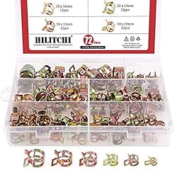 Hilitchi 72 pcs Spring Band Type Action